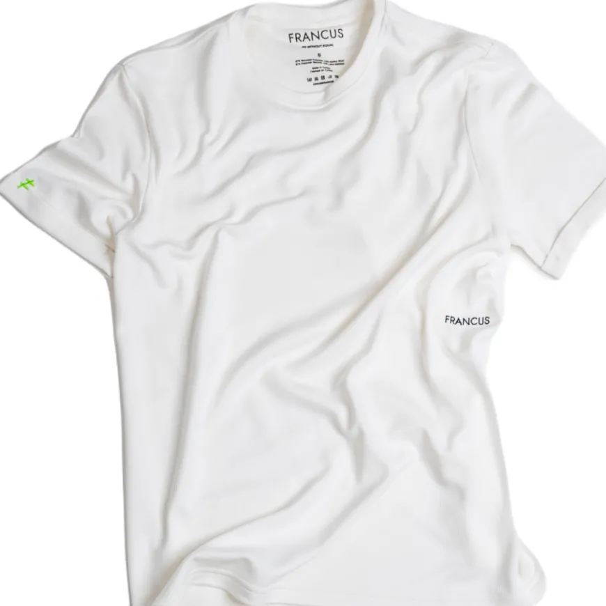 T-shirt sport Sportwool® blanc