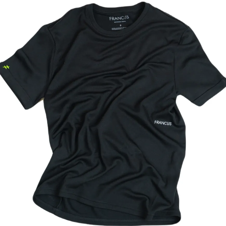 T-shirt sport Sportwool® noir