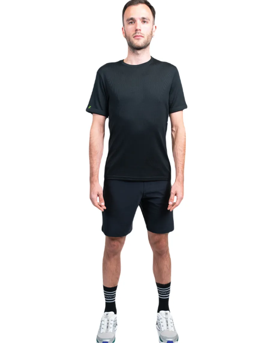 T-shirt sport Sportwool® noir