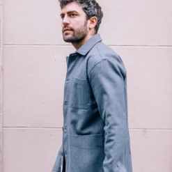 Veste Bleu Colbert