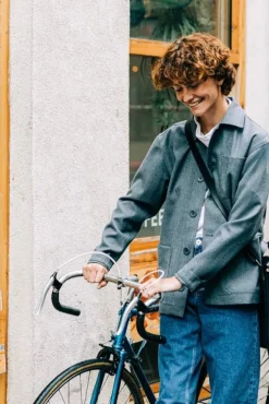 Veste Bleu Colbert