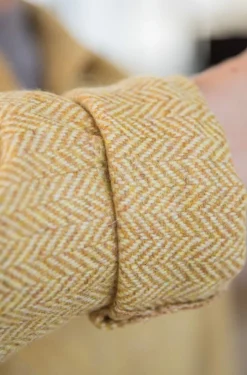 Veste Bleu Herringbone