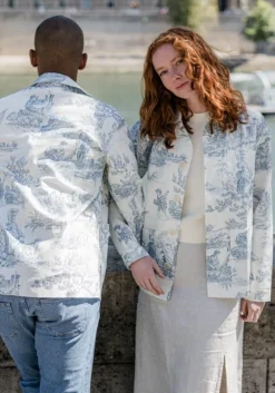 Veste Bleu Oberkampf bleu